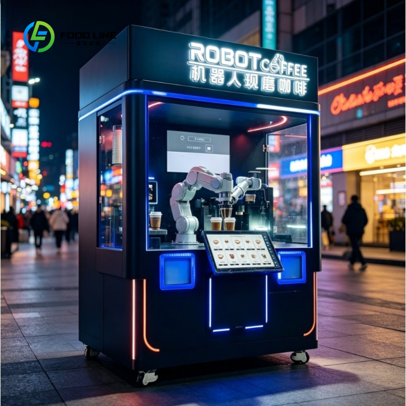 Arcade Ticket Machine - Индивидуальный кофейный робот-автомат с ИИ, оплатой