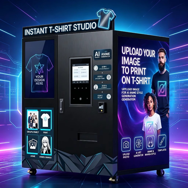 Arcade Ticket Machine - Интеллектуальный торговый автомат для одежды с