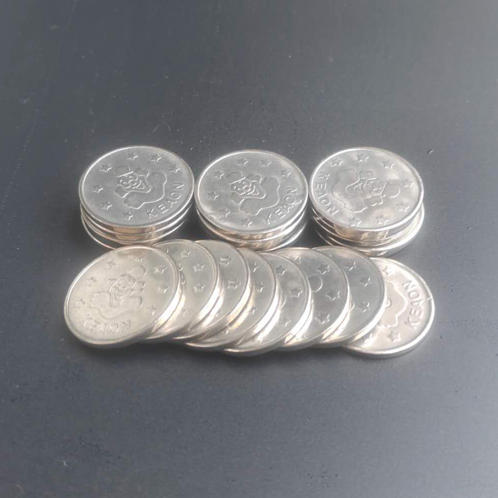 Coin Pusher Machine - 1000 шт. жетонов из нержавеющей стали
