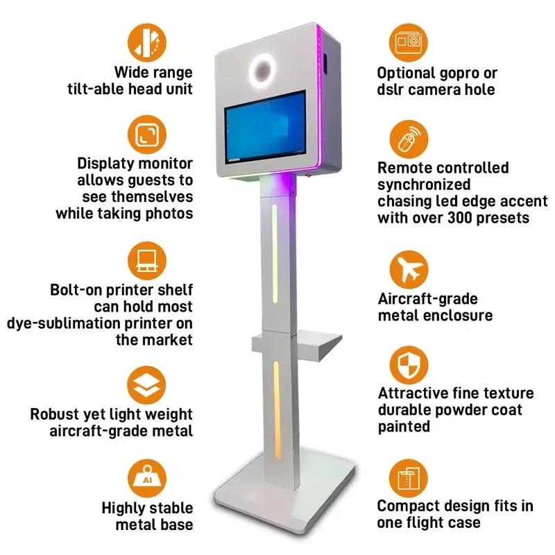 Новая фотобудка 2027 года с се – обзор и цена Photo Booth Machine