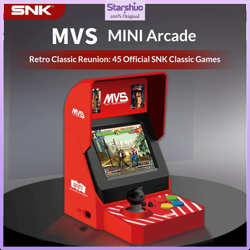 Игровая консоль UNICO MVS Mini – обзор и цена Arcade Game Cabinet