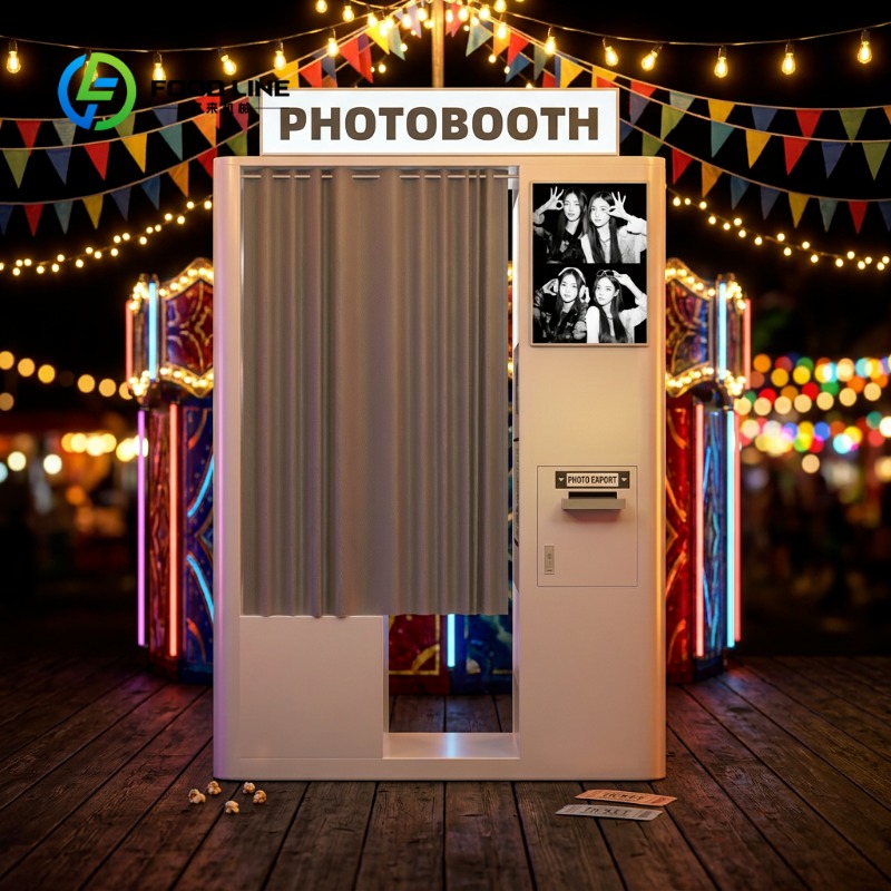 Новая фотобудка в винтажном ст – обзор и цена Photo Booth Machine